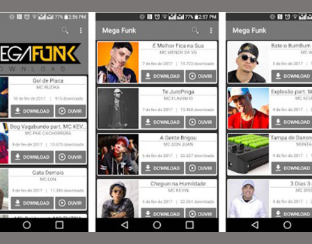 Mega Funk o Aplicativo para ouvir e baixar funk de graça no seu celular