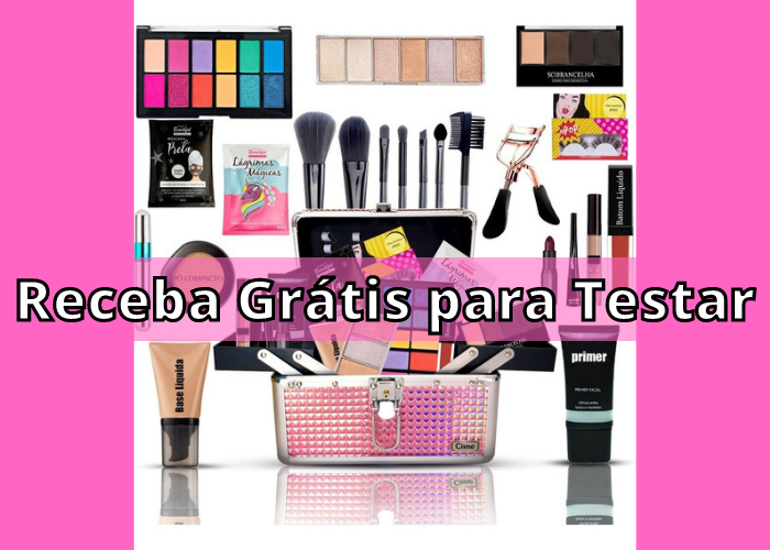 Como receber Kit de Maquiagem Grátis em casa