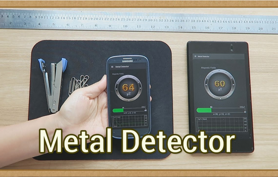 Aplicativo detector de metais para celular