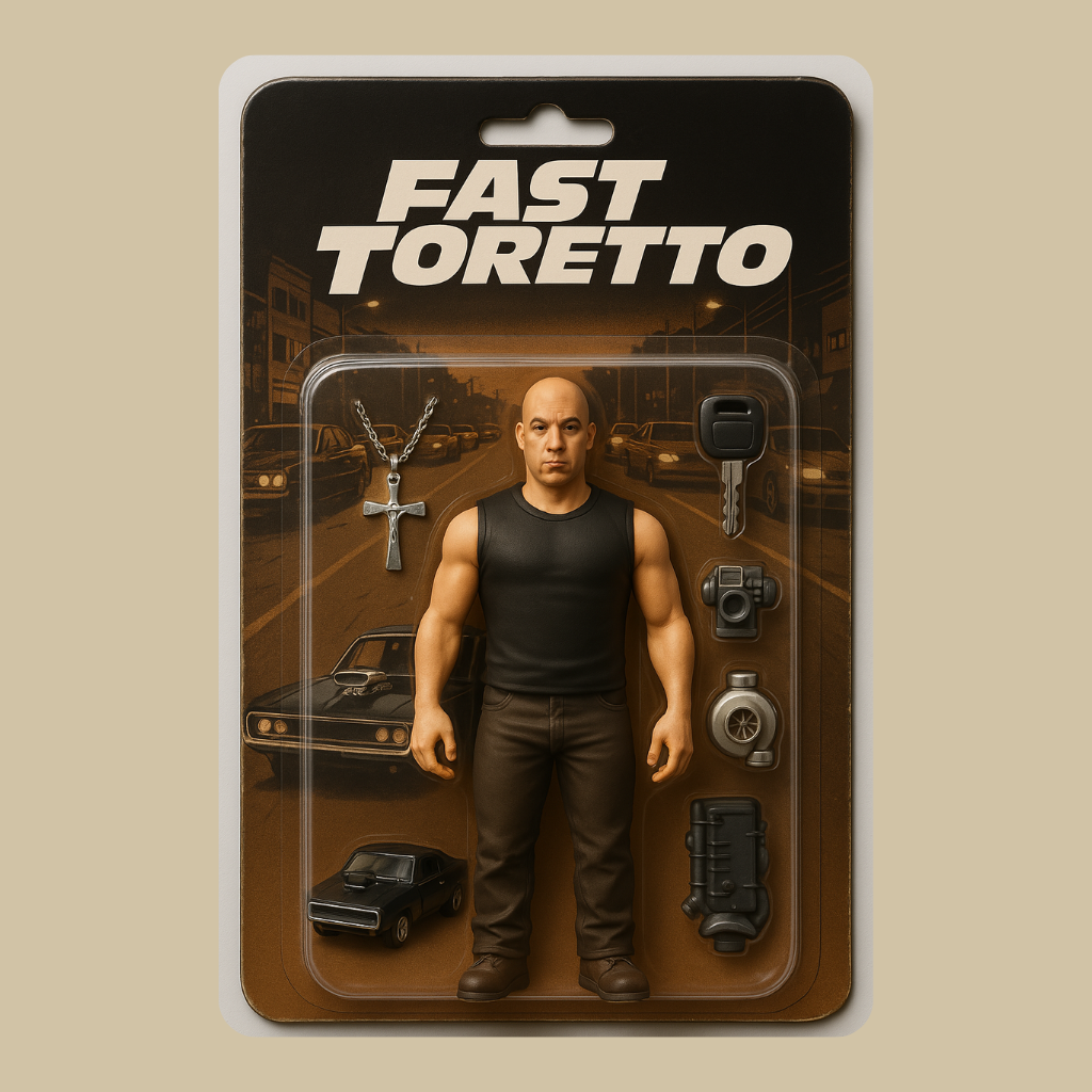 Descubra como criei minhas action figures virtuais dos anos 90 usando IA